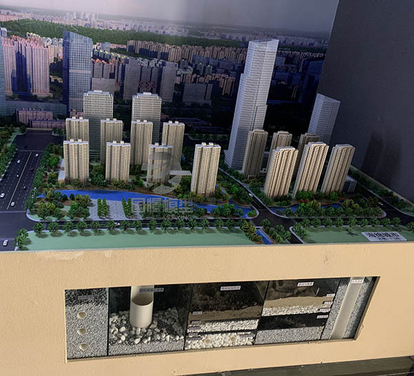 陇县建筑模型
