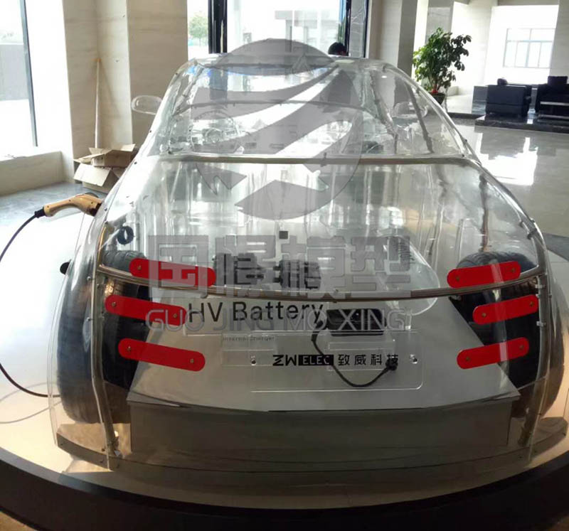 陇县透明车模型